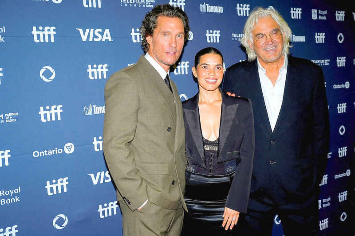 McConaughey stars in movie on  heroism in California wildfire